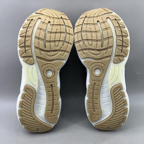 Brooks Glycerin Stealthfit 20 Running Shoes Women Size 9 White Gray Low Sneakers - Picture 7 of 9